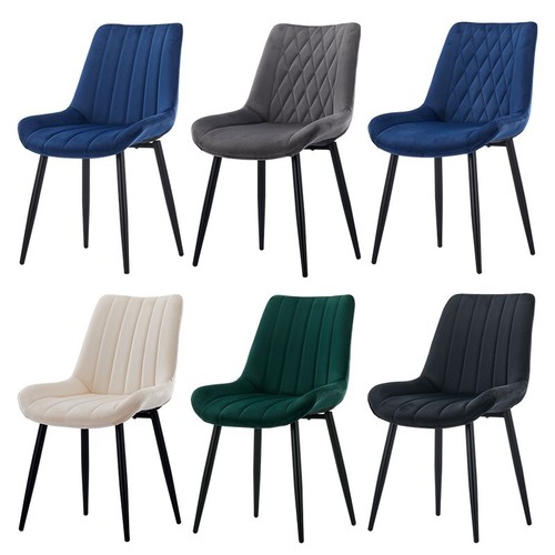 Dining chairs velvet padded - dining,