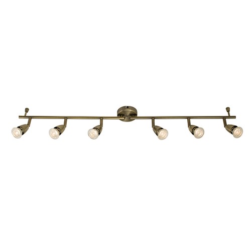 Antique brass way gu10 - 6,