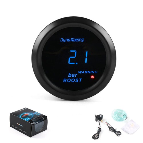 52mm blue digital led - blue, turbo