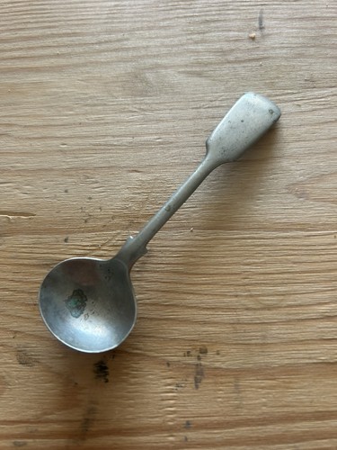 Ashberry vintage salt - vintage, spoon