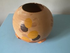 7” vintage 1920s/1930s Art Deco ceramic PANDORA Vase •Brentleigh Ware(?) England