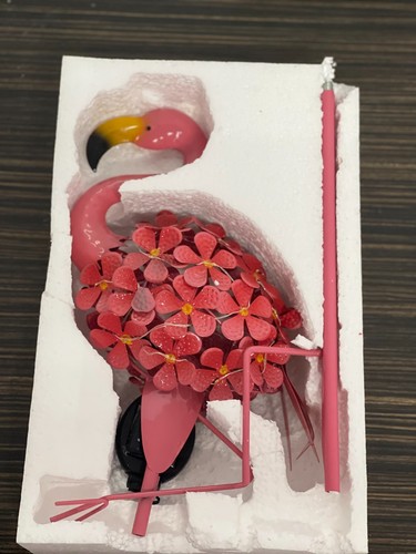 Decorative flamingo statue - decorative,