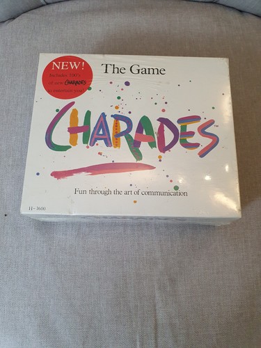 Charades board game - charades, new