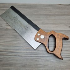 Vintage Disston No 4 Steel Back Tenon Saw - Canada