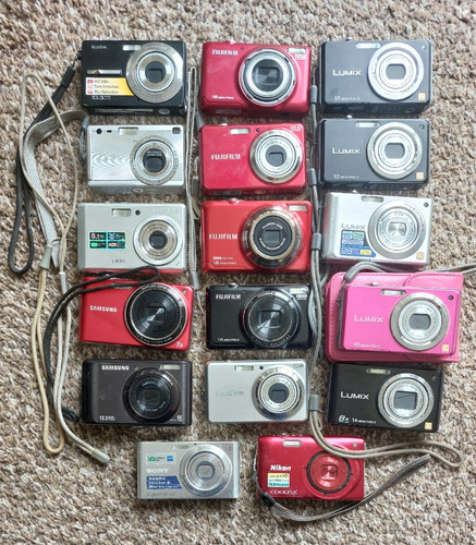 Job lot untested cameras - job,