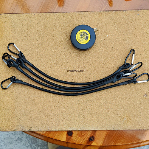 Pcs heavy duty mini bungee - 4,