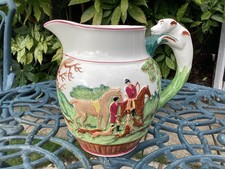 Stunning Wedgwood Dye Ken John Peel Hunting Jug, Barlaston, England