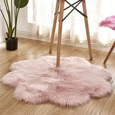 Large Soft Fluffy Faux Fur Sheepskin Rugs Warm Floor Carpet Sofa Shaggy Mat Deco