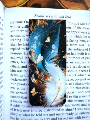 Magnetic bookmark page marker - bookmark,