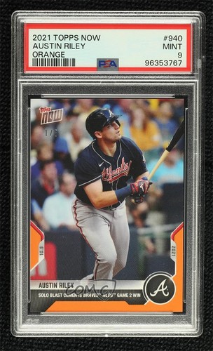 2021 topps now orange - now, 1/5