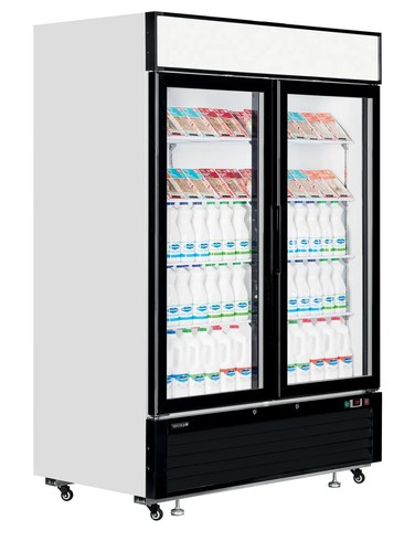 New upright glass - new, double