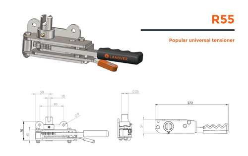 Curtain tensioner r55 - tensioner, truck