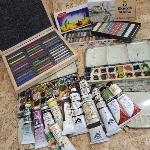 Art supplies pastel sets - supplies, x3