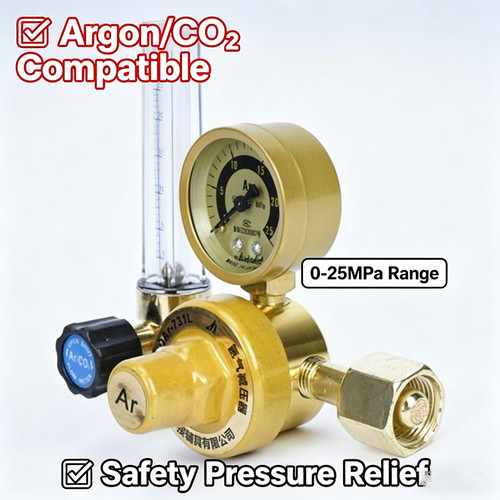 Argon bottle regulator gauge - bottle,