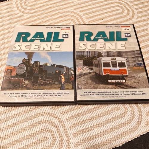 Dvd new zealand rail - 2x, scene