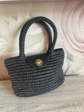 Topshop Woven Hand Bag With