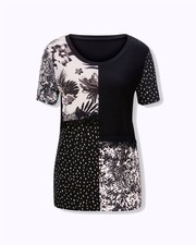 Print Lace Polka Dot Floral