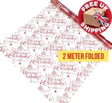 Red Merry Christmas Clear