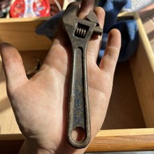 Vintage Adjustable Wrench Lightweight Ergonomic Design