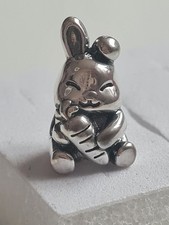 Silver Rabbit Charm