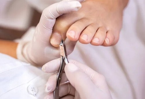 Feet care pedicure - feet,
