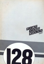 Fiat 128 Rally 1300 c.1972 Spanish market sales brochure