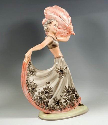 Goldscheider figur dancer - goldscheider,