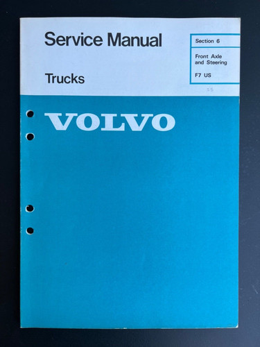 Volvo truck front axle - front, and