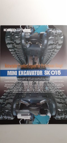 Kobelco mini excavator sk015 - mini,