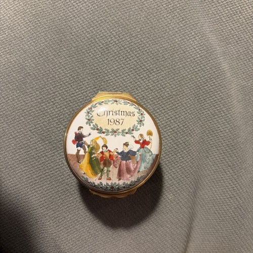 Halcyon days enamel box - days,