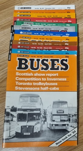Buses illustrated magazines - buses,