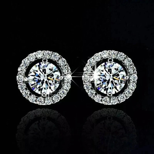 Real 18ct white gold plated - 18ct,