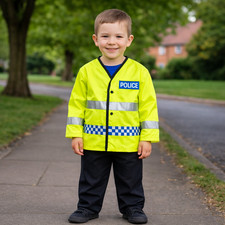 Boys Girls Policeman