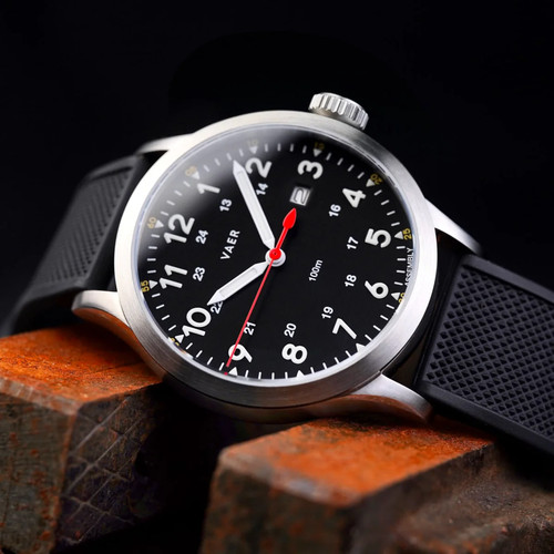 Vaer automatic field black - a5,
