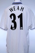 Original Authentic Chelsea Weah #31 1998/00 Away Shirt - XXL
