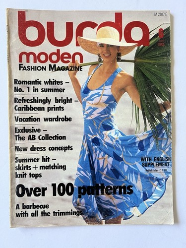 Burda sewing pattern magazine - burda,