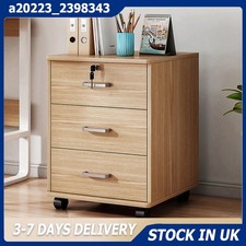 3 Drawer Mobile File Cabinet