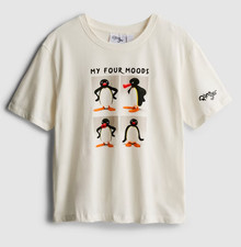 Primark Pingu Cotton Graphic