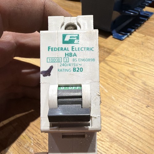 Federal electric hba 20a 240v - federal,