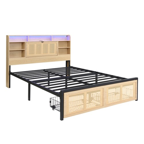 Modern double bed - bed, with