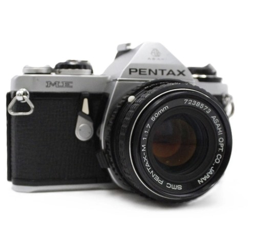 Pentax slr camera with - me,