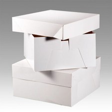 Wedding White Cake Boxes 8"