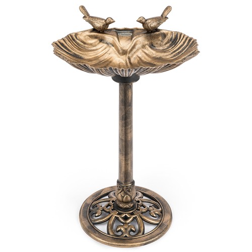 Garden bird bath clam shell - bath,