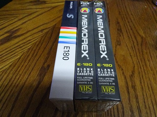 180 blank hour vhs - hour,
