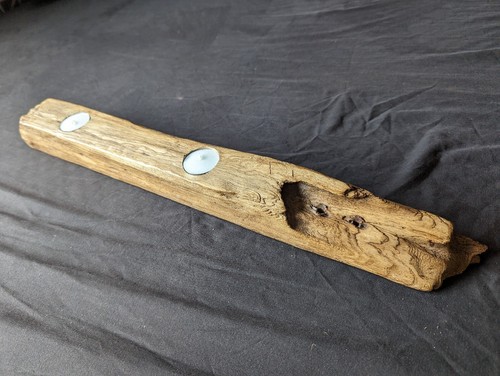 Driftwood candle holder - driftwood,