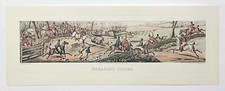 Breaking Cover, English Hunting Print, reproduction Print