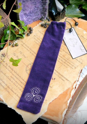 Handmade purple velvet - handmade,