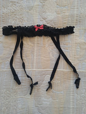 Vintage English Frilly Red