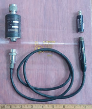 Power Detector 41-4B Plus RF Probe Model 91-12F Plus 50 Ohm Adapter Model 91-8B.