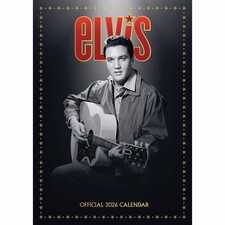 Elvis Presley A3 Calendar 2026